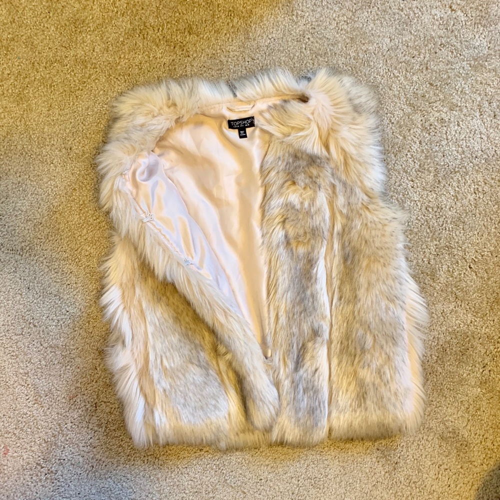 Top shop Faux Fur Vest
